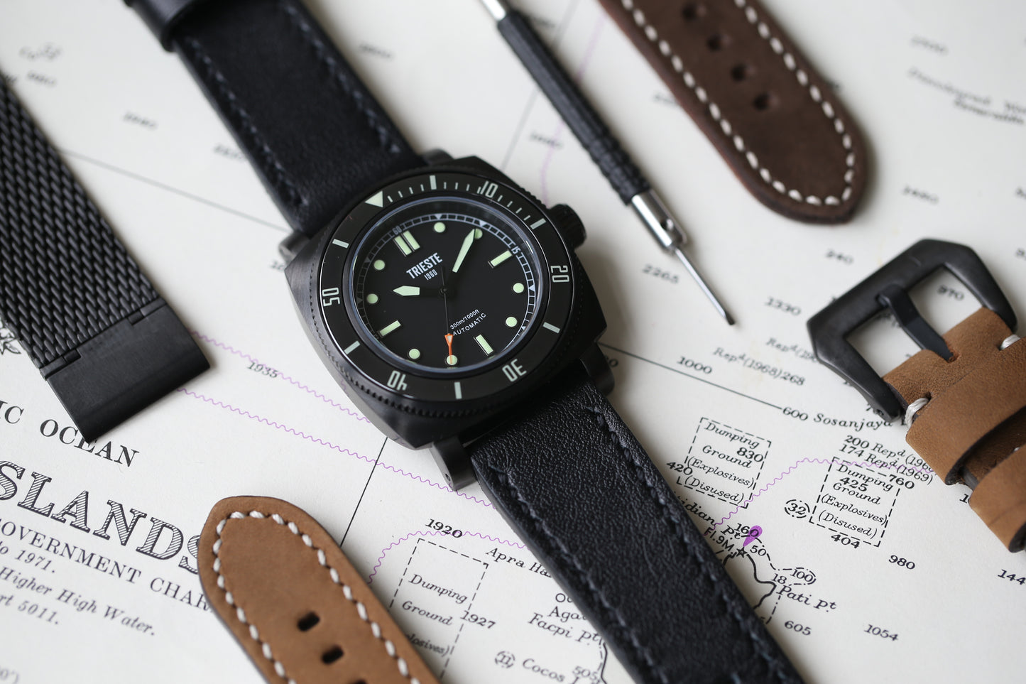 TRIESTE Watch Straps - Handmade Leather