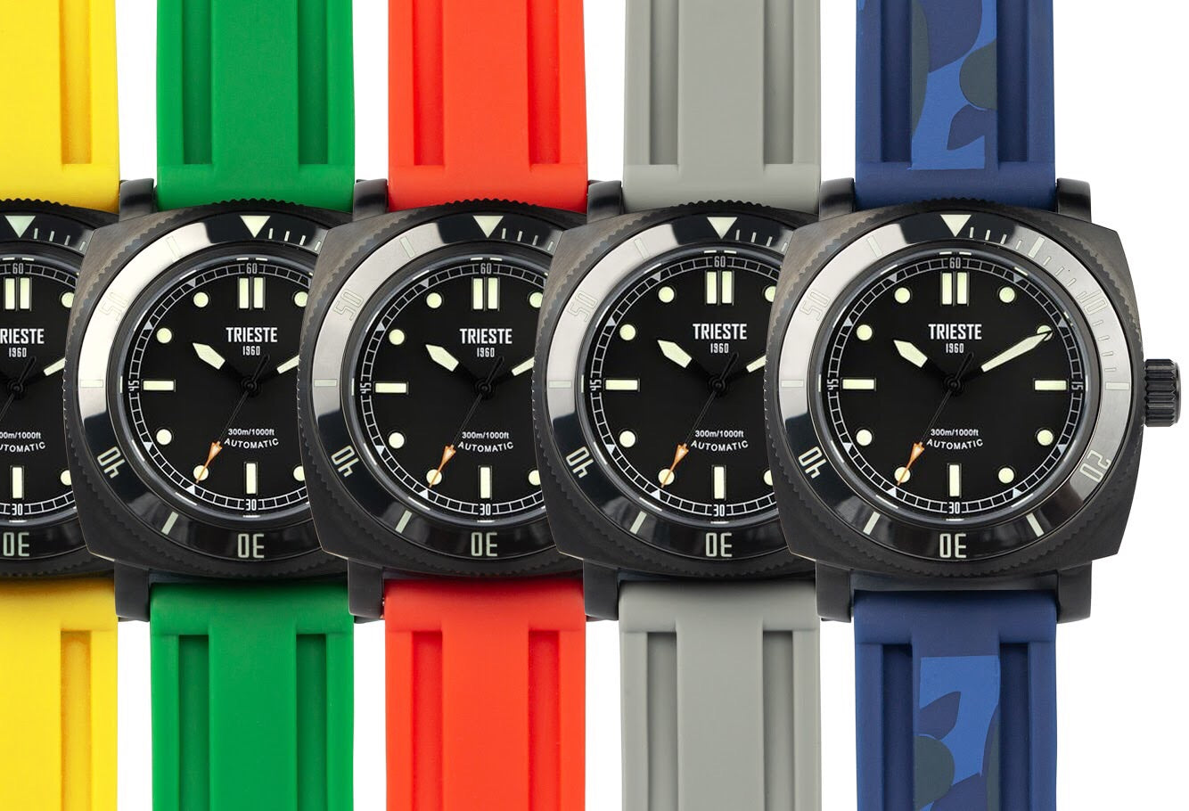 TRIESTE Watch Straps - Rubber